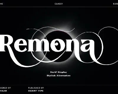 ST Remona Neue font