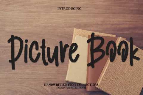 Picture Book Display font
