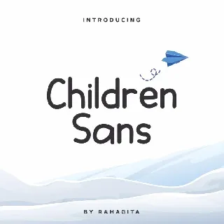 Children Sans font