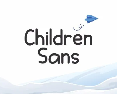 Children Sans font