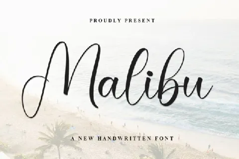 Malibu Calligraphy font