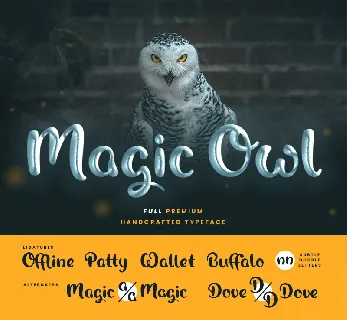 Magic Owl font
