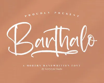 Barthalo font