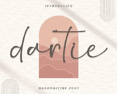 Dartie font