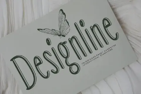 Designline Display font