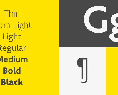 Golden Sans font