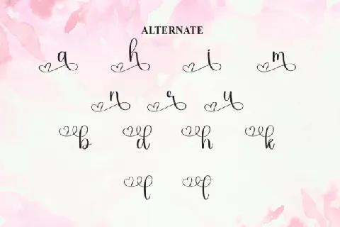 Barbie Calligraphy font