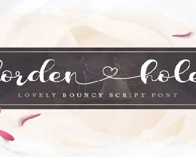 Lorden Holen font