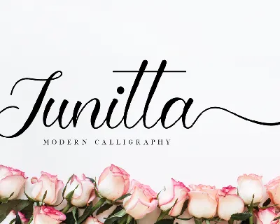 Junitta font