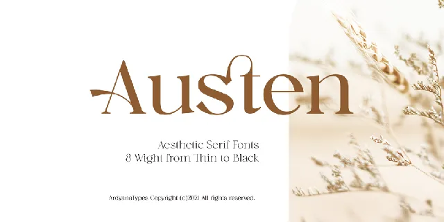 Austen font