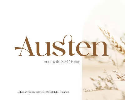 Austen font