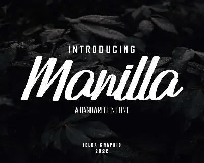 Manilla Personal Use font