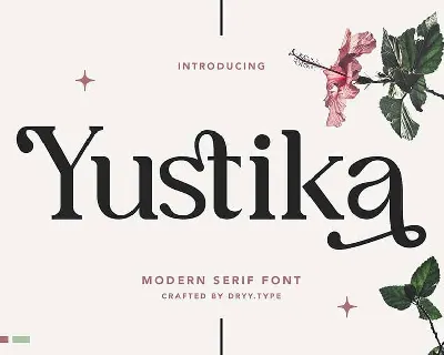 Yustika font