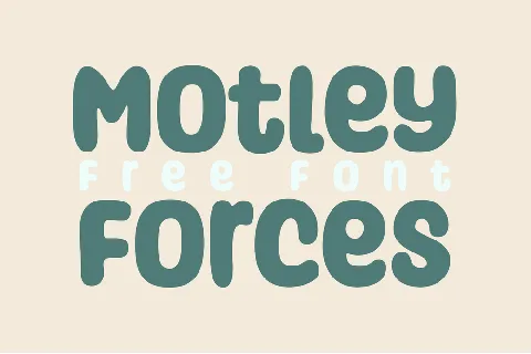 Motley Forces font