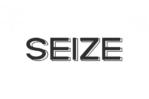 Seize font