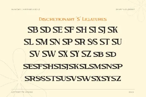 Slimtwo font