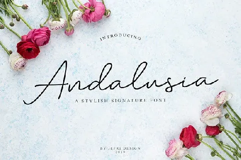 Andalusia Handwritten font