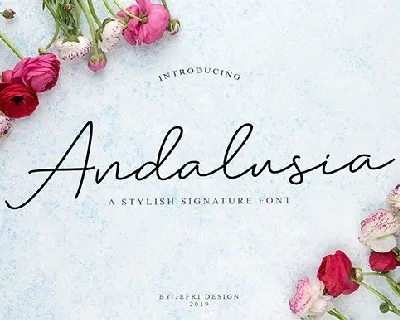 Andalusia Handwritten font