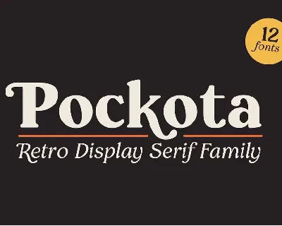 Pockota font