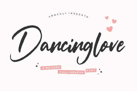 Dancinglove font