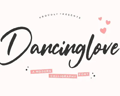 Dancinglove font