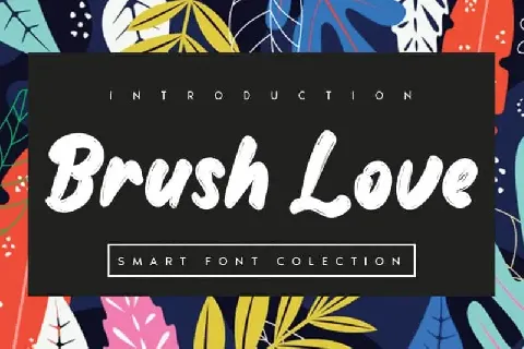 Brush Love Brush font