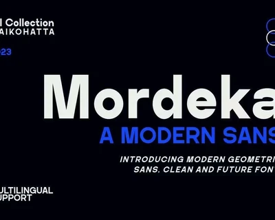 Mordeka font