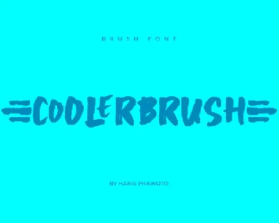 Coolerbrush font