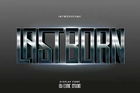 Lastborn Demo font