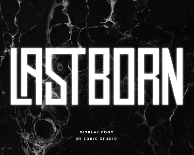 Lastborn Demo font