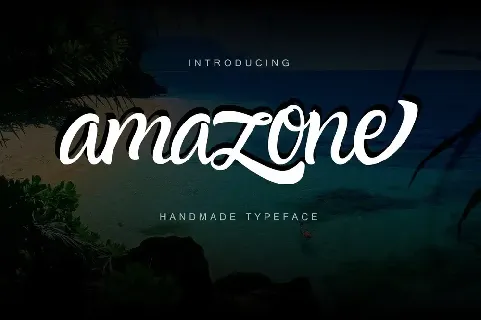 Amazone Demo font