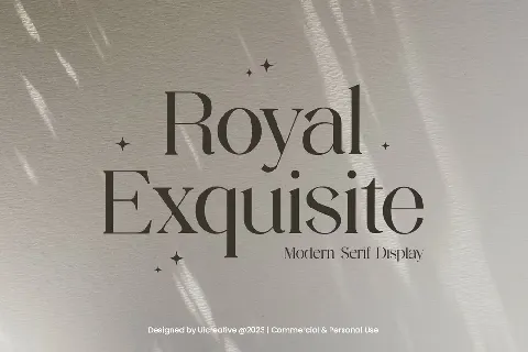 Royal Exquisite font