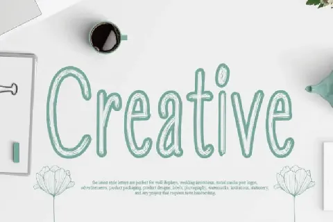 Creative Script font