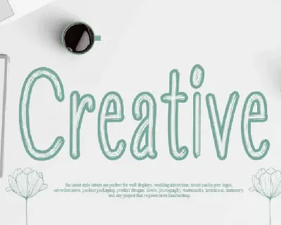 Creative Script font