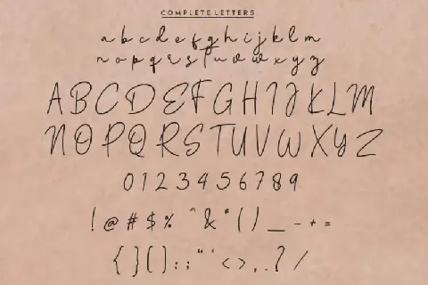 Callgoll Handwritten font