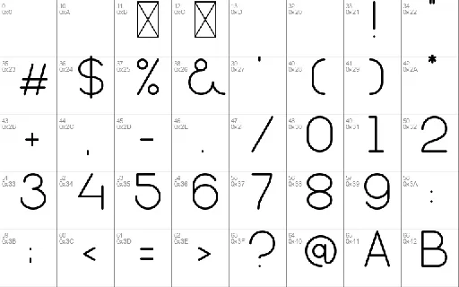 Qogee font