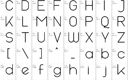 Qogee font