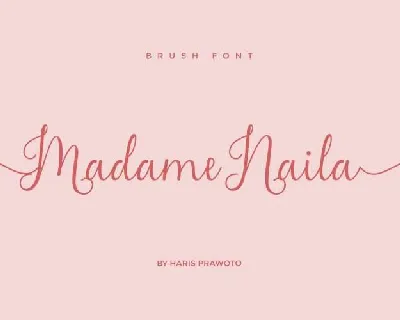 Madame Naila font