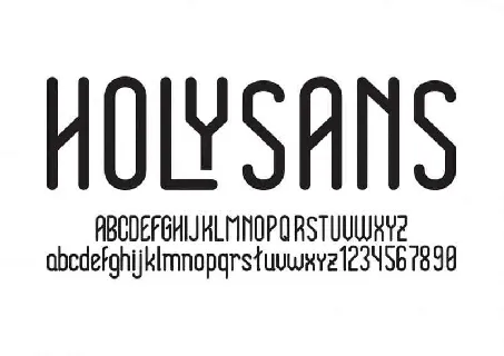 Holy Sans font
