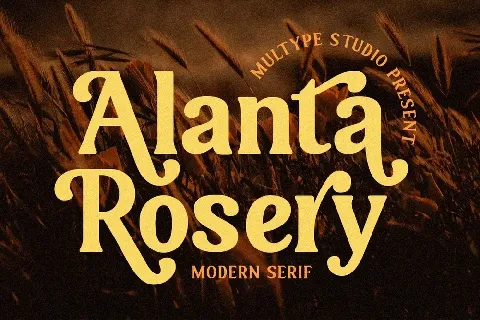 Alanta Rosery font