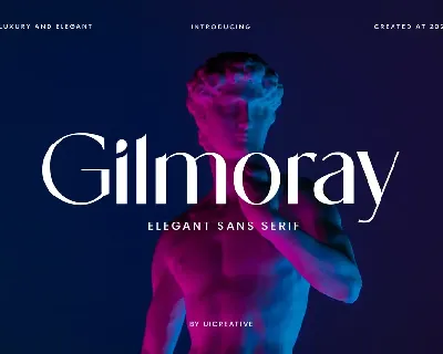 Gilmoray font