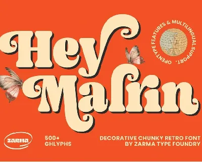 Malrin font