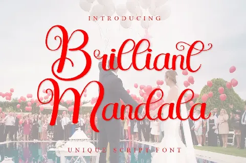 Brilliant Mandala font