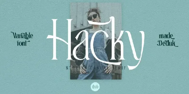 Hacky – Luxury Serif Family font