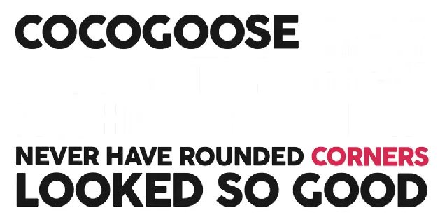 COCOGOOSE LETTERPRESS font