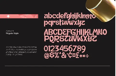 Agavitta font