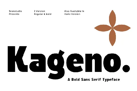 Kageno font