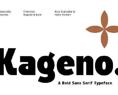 Kageno font