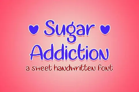 Sugar Addiction font