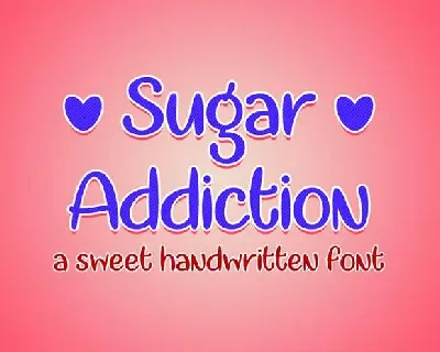 Sugar Addiction font